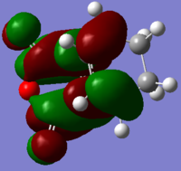 LUMO of endo TS