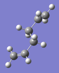 Chair transition state after 'derivative' ModRedundant parameters