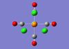 trans-Mo(CO)4(PCl3)2 after second optimisation
