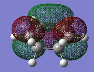 The rearrangement of 1,5 hexadiene in the Cope rearrangement.