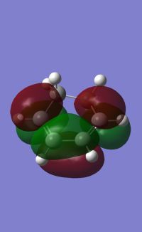 LUMO of Maleic Anhydride