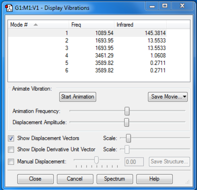 Display Vibrations