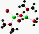 Graphical representation of charges in dimer C