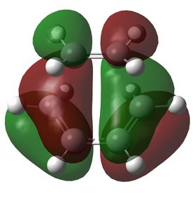 Figure 5: MO 16 of the transition state.