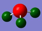 Figure 3. NH3 Charge distribution