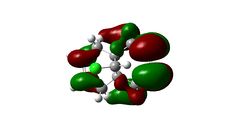 A HOMO of compound 12.